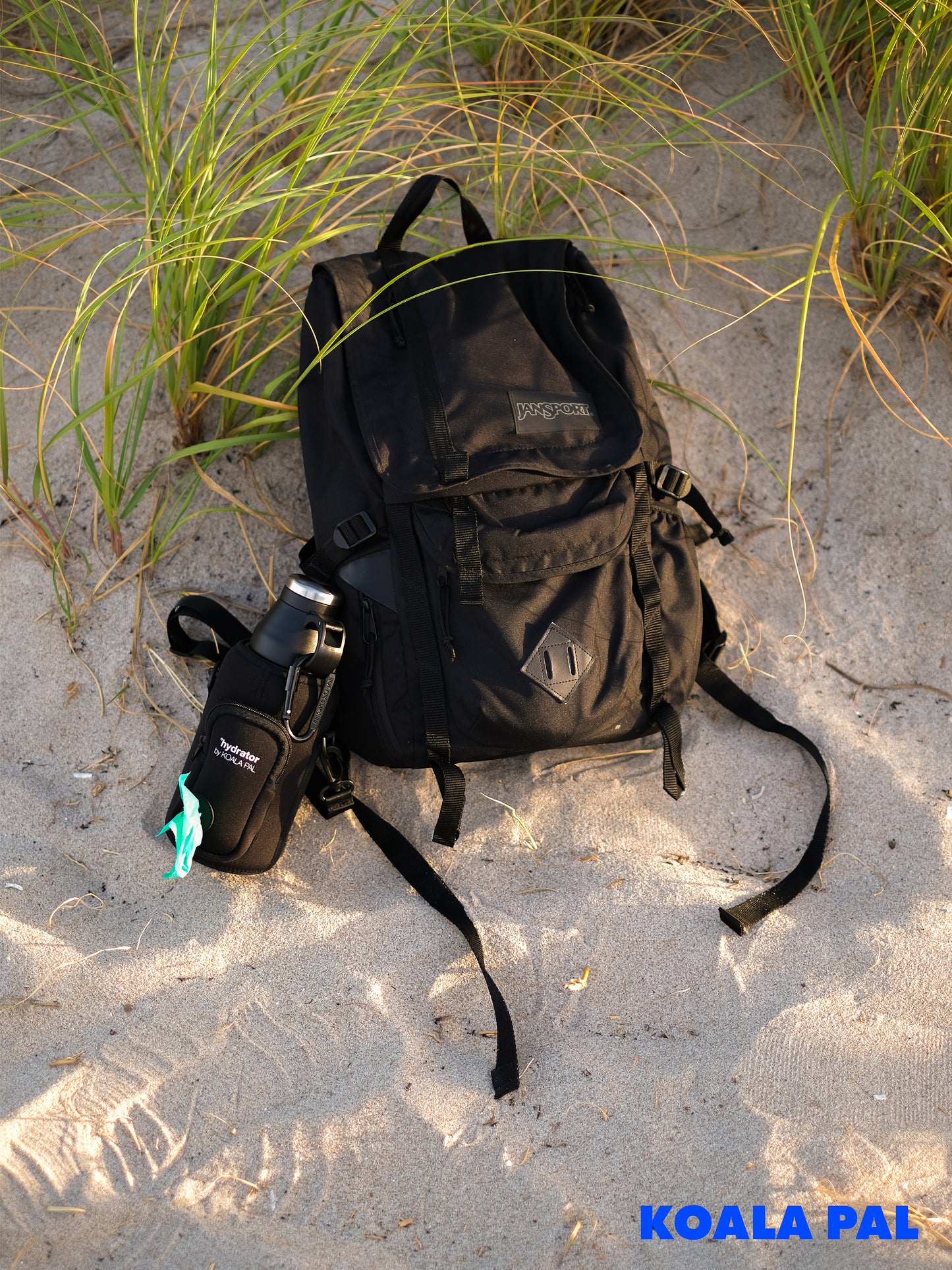 Neoprene Bottle Carrier + Shoulder Strap