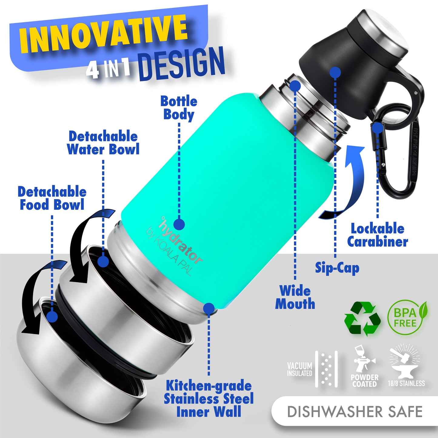 32 oz ˚hydrator by KOALA PAL - Mineral Water