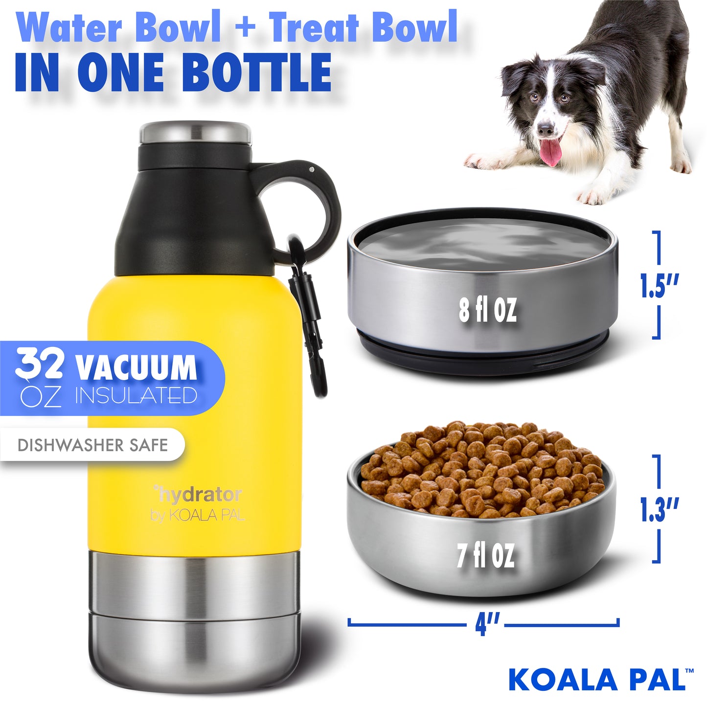 32 oz ˚hydrator by KOALA PAL - Sunflower
