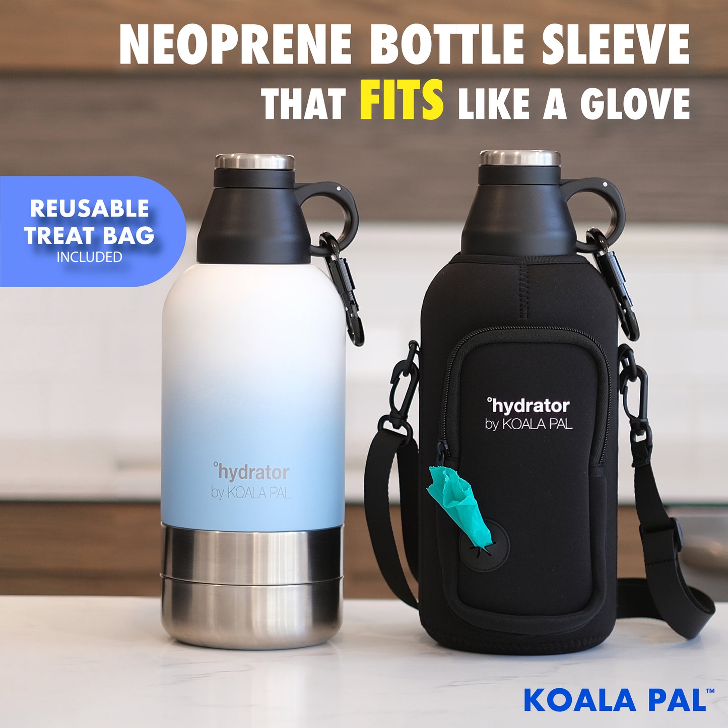 64 oz Travel Kit - Ombre Blue
