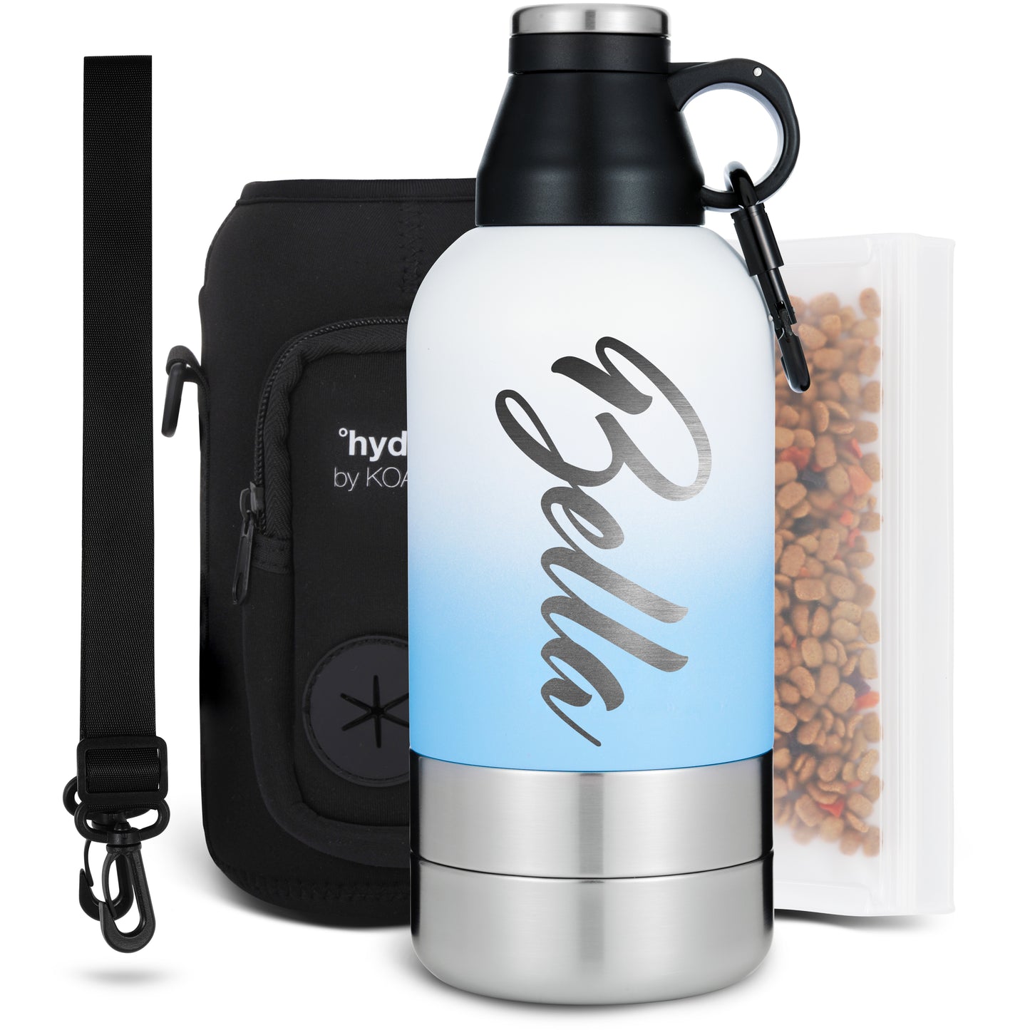 The Coldest Water Bottle 64oz Custom Personalize Engraved Water Bottle 